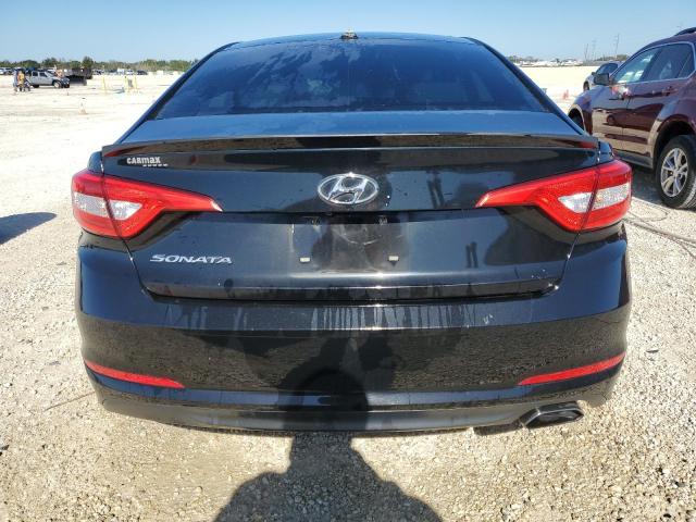 5NPE24AF4FH182033 - 2015 HYUNDAI SONATA SE BLACK photo 6