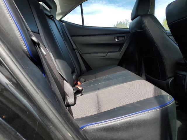 2T1BURHE5HC888862 - 2017 TOYOTA COROLLA L BLACK photo 10