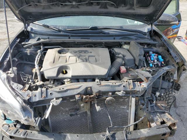 2T1BURHE5HC888862 - 2017 TOYOTA COROLLA L BLACK photo 11