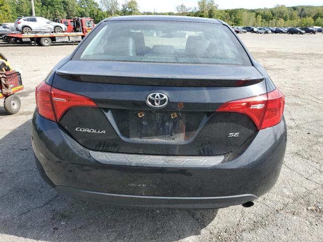 2T1BURHE5HC888862 - 2017 TOYOTA COROLLA L BLACK photo 6