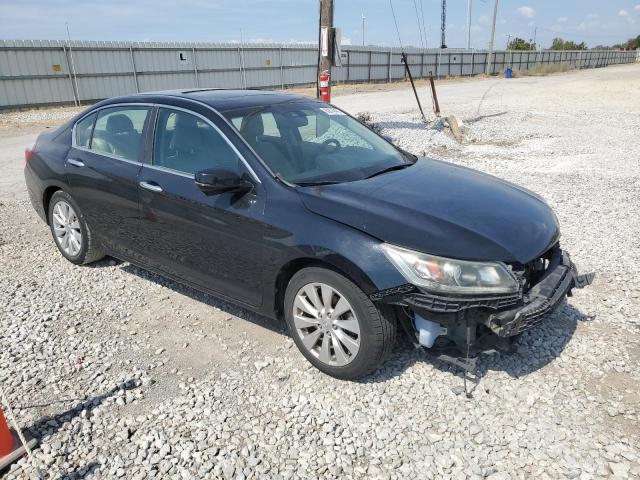 1HGCR2F85DA128389 - 2013 HONDA ACCORD EXL BLACK photo 4