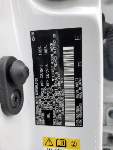 JTJYARBZ2J2116058 - 2018 LEXUS NX 300 BASE თეთრი ფოტო 13