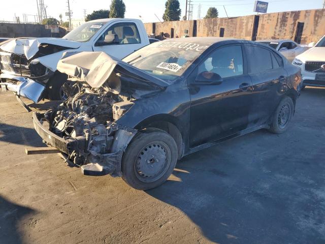 3KPA24ADXME377830 - 2021 KIA RIO LX BLACK photo 1