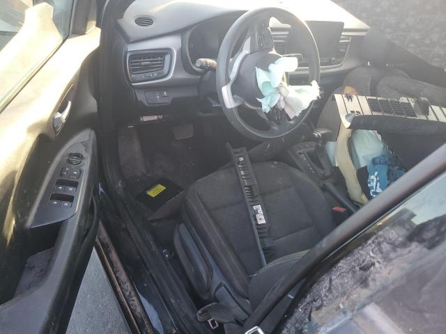 3KPA24ADXME377830 - 2021 KIA RIO LX BLACK photo 8
