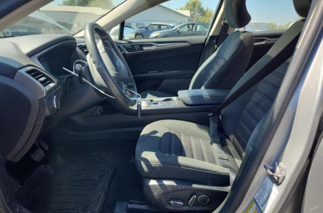 3FA6P0H74HR321192 - 2017 FORD FUSION SE SILVER photo 7