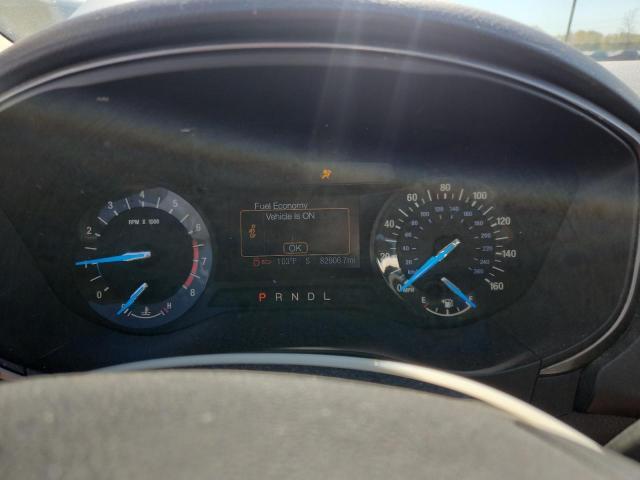 3FA6P0H74HR321192 - 2017 FORD FUSION SE SILVER photo 9