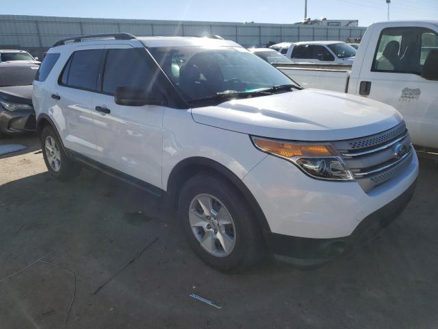 1FM5K8B88EGA38152 - 2014 FORD EXPLORER WHITE photo 4