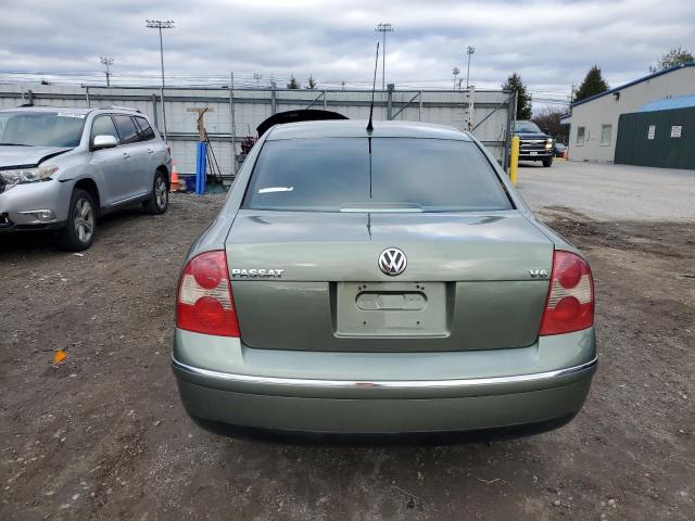 WVWRH63B13P039935 - 2003 VOLKSWAGEN PASSAT GLX Yaşıl foto 6