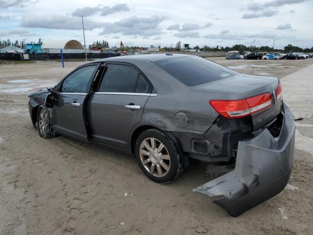 3LNHL2GC4CR806381 - 2012 LINCOLN MKZ GRAY photo 2