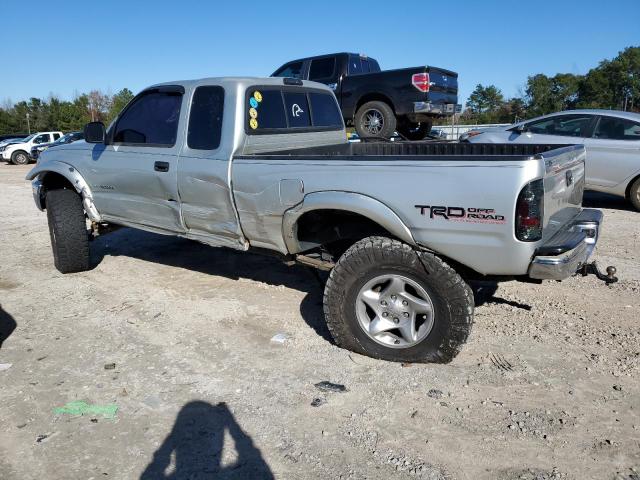 5TESM92N42Z059906 - 2002 TOYOTA TACOMA XTRACAB PRERUNNER SILVER photo 2