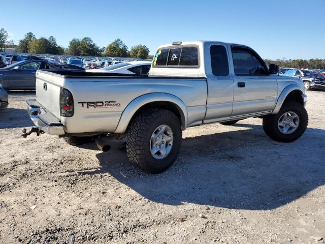 5TESM92N42Z059906 - 2002 TOYOTA TACOMA XTRACAB PRERUNNER ვერცხლისფერი ფოტო 3