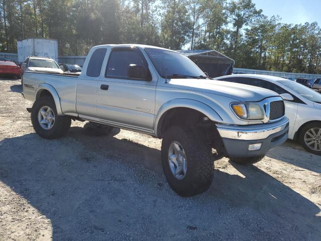 5TESM92N42Z059906 - 2002 TOYOTA TACOMA XTRACAB PRERUNNER ვერცხლისფერი ფოტო 4