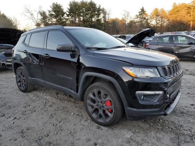 3C4NJDEB0MT526075 - 2021 JEEP COMPASS 80TH EDITION BLACK photo 4