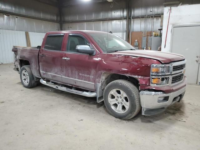 3GCUKSEC0EG335000 - 2014 CHEVROLET SILVERADO K1500 LTZ MAROON photo 4