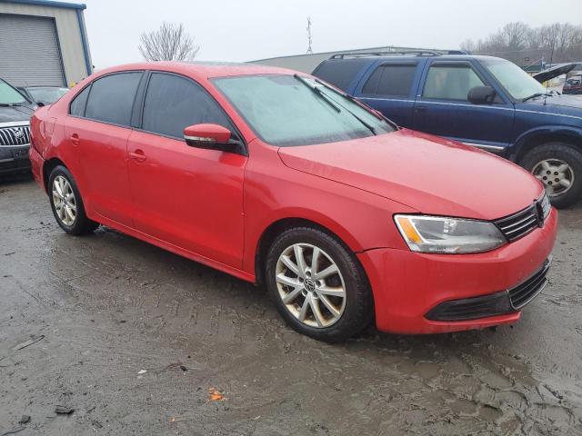 3VWDP7AJ4DM359302 - 2013 VOLKSWAGEN JETTA SE RED photo 4