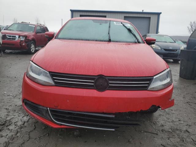 3VWDP7AJ4DM359302 - 2013 VOLKSWAGEN JETTA SE RED photo 5