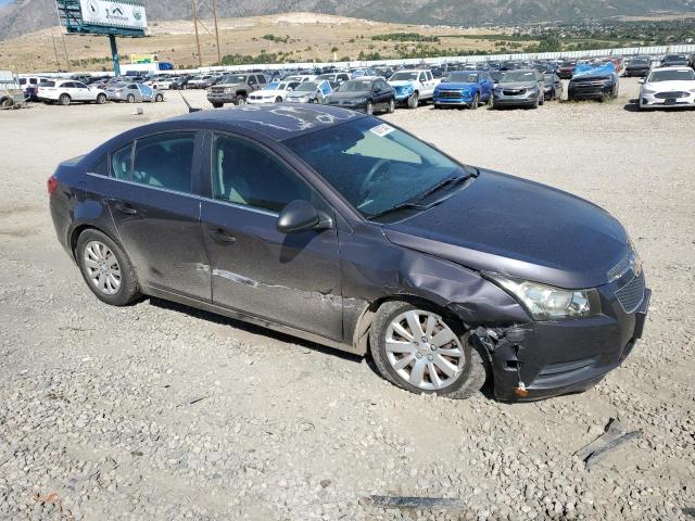 1G1PC5SH2B7198105 - 2011 CHEVROLET CRUZE LS GRAY photo 4