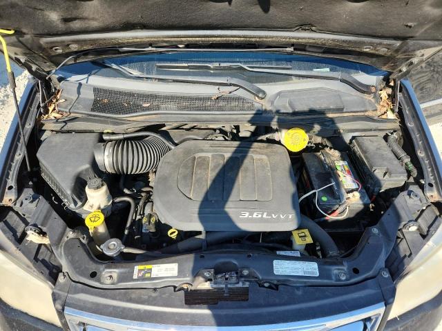 2C4RC1BG3DR744637 - 2013 CHRYSLER TOWN & COU TOURING أسود صورة 12