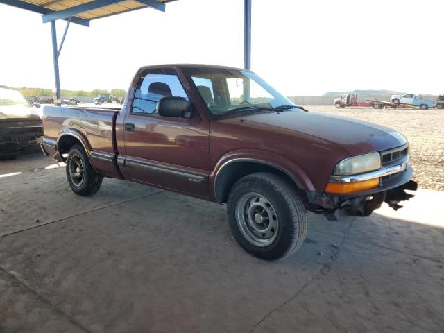 1GCCS144XWK243452 - 1998 CHEVROLET S10 PICKUP S10 MAROON photo 4