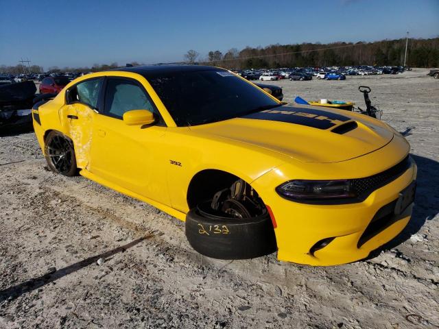 2C3CDXGJ3HH638618 - 2017 DODGE CHARGER R/T 392 YELLOW photo 4