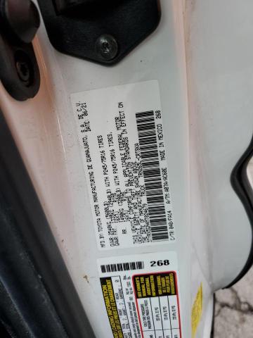 3TYRX5GN4MT024679 - 2021 TOYOTA TACOMA ACCESS CAB თეთრი ფოტო 12
