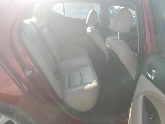5XXGN4A72FG392327 - 2015 KIA OPTIMA EX RED photo 10