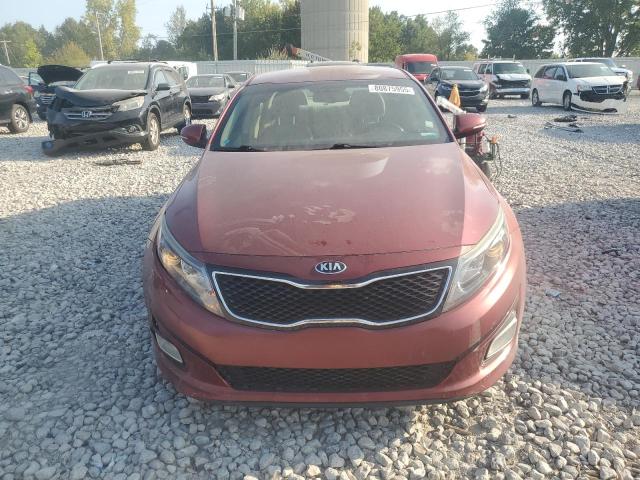 5XXGN4A72FG392327 - 2015 KIA OPTIMA EX RED photo 5