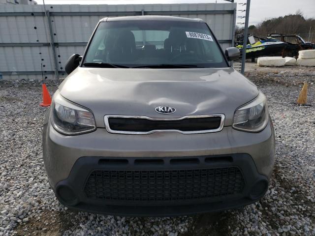 KNDJP3A52F7187494 - 2015 KIA SOUL + GRAY photo 5