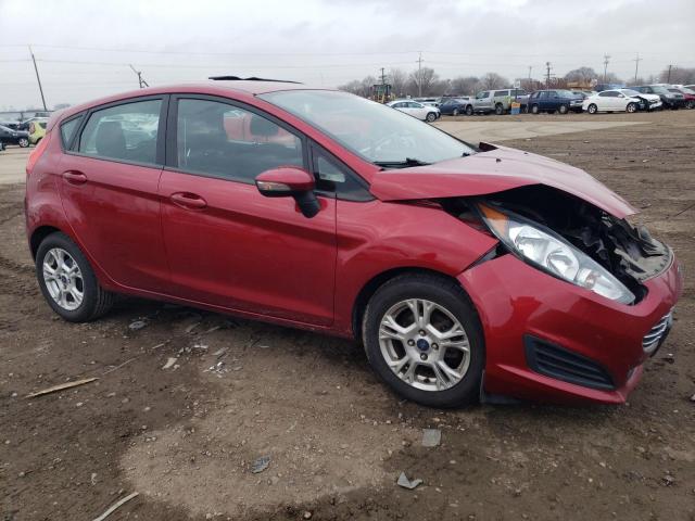 3FADP4EJ3GM106459 - 2016 FORD FIESTA SE MAROON photo 4