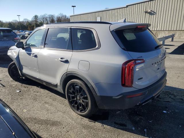 5XYP3DHC6NG255247 - 2022 KIA TELLURIDE EX GRAY photo 2