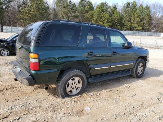 1GNEC13Z24J161213 - 2004 CHEVROLET TAHOE C1500 GREEN photo 3