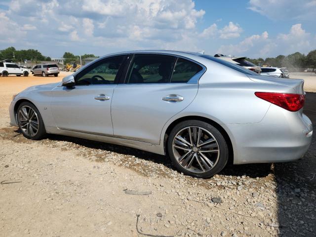 JN1BV7AP1EM671887 - 2014 INFINITI Q50 BASE SILVER photo 2