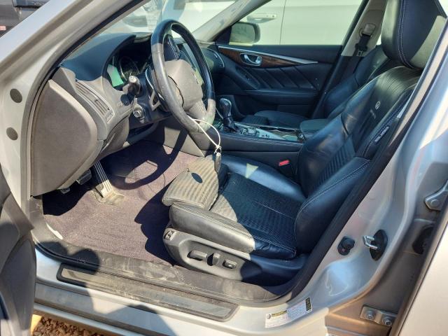 JN1BV7AP1EM671887 - 2014 INFINITI Q50 BASE SILVER photo 7