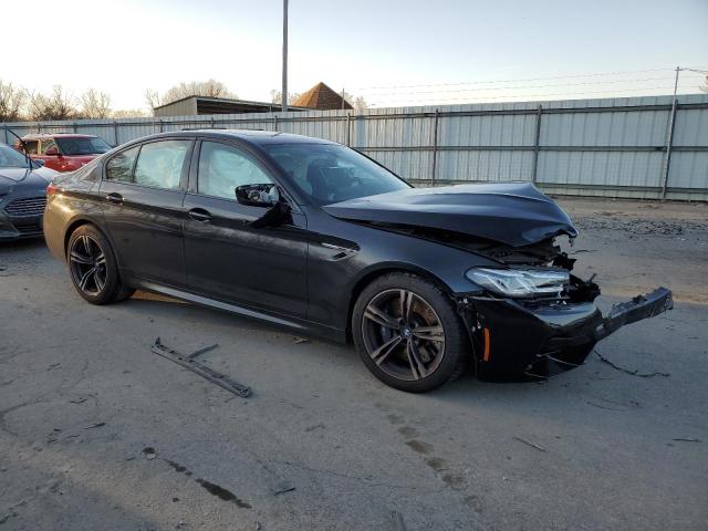 WBS83CH02MCG80550 - 2021 BMW M5 BLACK photo 4