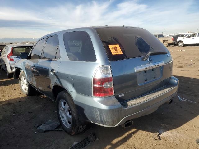 2HNYD18286H517791 - 2006 ACURA MDX BLUE photo 2