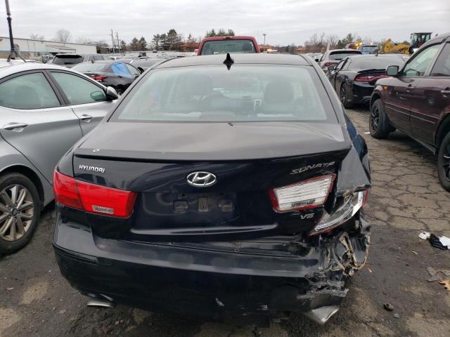 5NPEU46F09H486743 - 2009 HYUNDAI SONATA SE BLACK photo 6