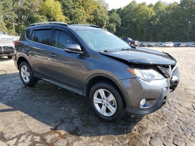 2T3WFREV9EW114938 - 2014 TOYOTA RAV4 XLE GRAY photo 4