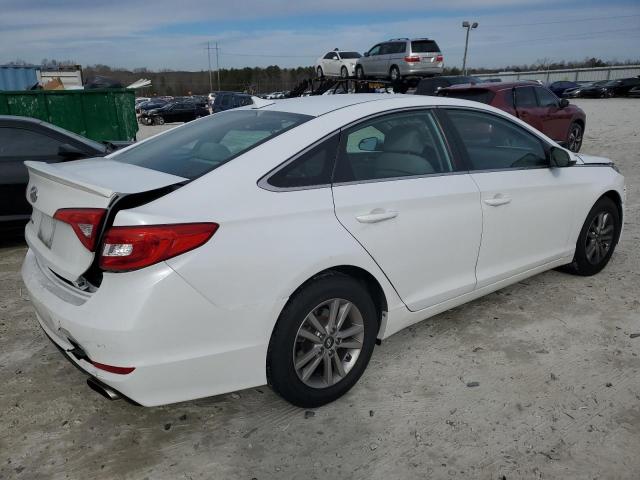 5NPE24AF0FH108723 - 2015 HYUNDAI SONATA SE WHITE photo 3