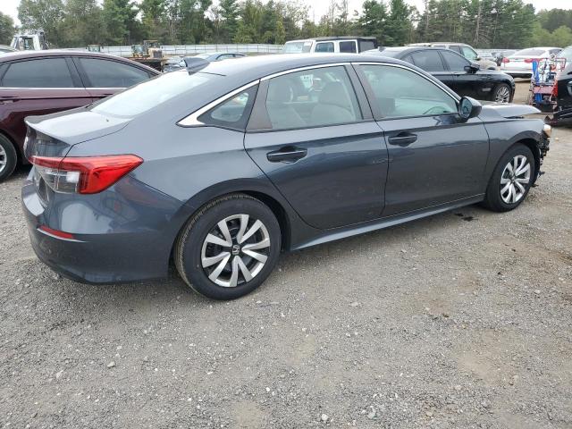 2HGFE2F29NH589912 - 2022 HONDA CIVIC LX GRAY photo 3