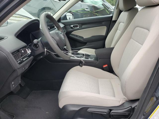 2HGFE2F29NH589912 - 2022 HONDA CIVIC LX GRAY photo 7