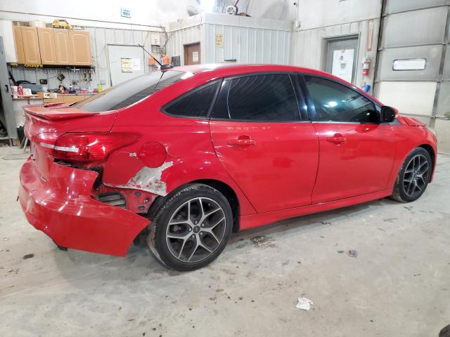 1FADP3F25FL323819 - 2015 FORD FOCUS SE RED photo 3