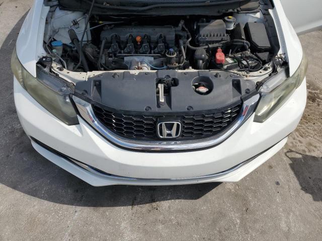 19XFB2F85EE030090 - 2014 HONDA CIVIC EX WHITE photo 11