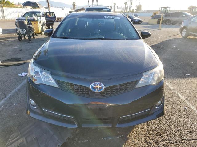 4T1BD1FK0EU138919 - 2014 TOYOTA CAMRY HYBRID BLACK photo 5