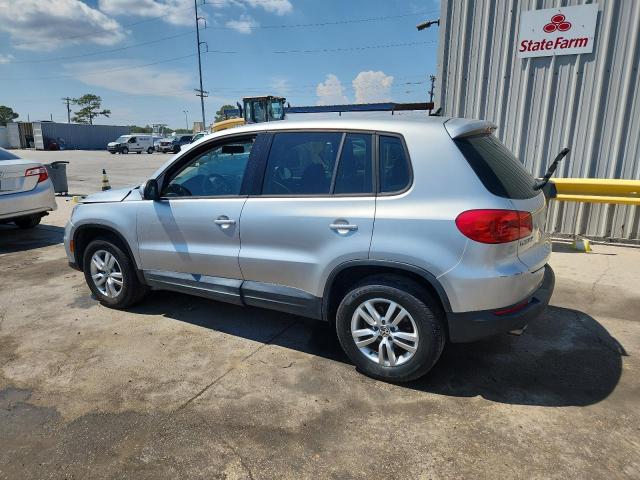 WVGAV3AX8EW577359 - 2014 VOLKSWAGEN TIGUAN S SILVER photo 2