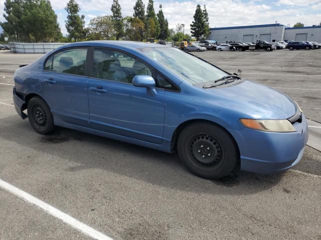 1HGFA15508L054573 - 2008 HONDA CIVIC LX BLUE photo 4