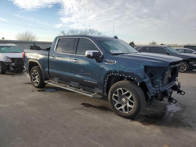 3GTPHDED0NG649097 - 2022 GMC SIERRA C1500 SLT BLUE photo 4