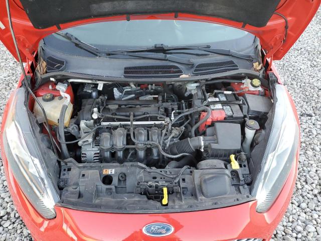 3FADP4BJ1EM194994 - 2014 FORD FIESTA SE RED photo 11