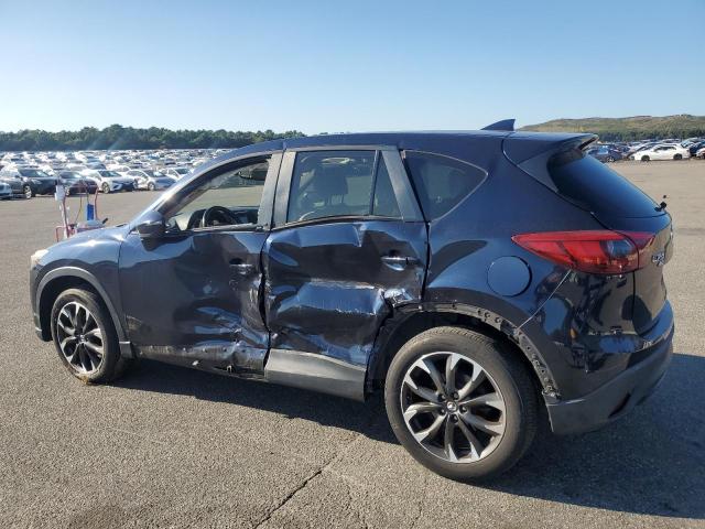 JM3KE4DY9G0745218 - 2016 MAZDA CX-5 GT BLUE photo 2