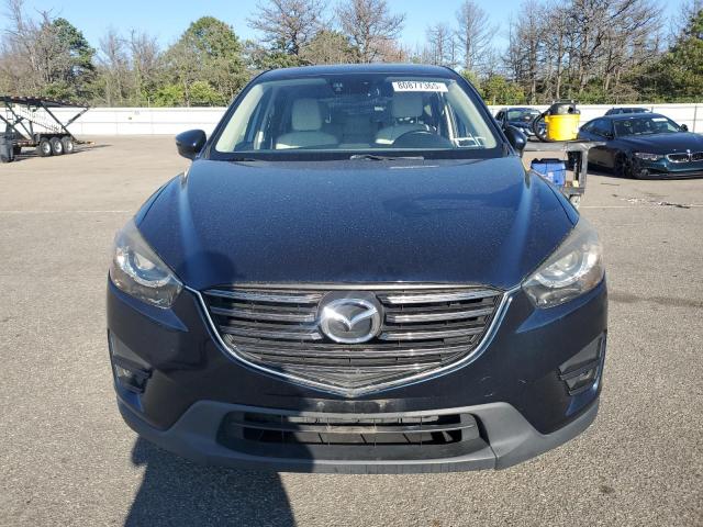 JM3KE4DY9G0745218 - 2016 MAZDA CX-5 GT BLUE photo 5