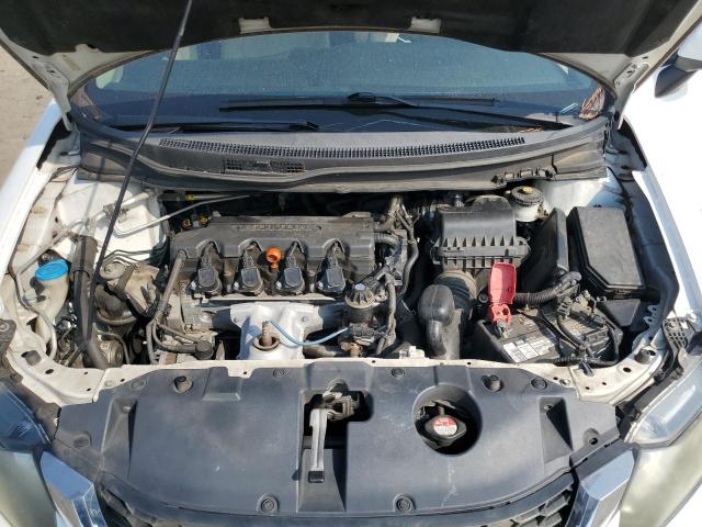 19XFB2F50DE004095 - 2013 HONDA CIVIC LX WHITE photo 11
